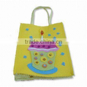 fabric gift bag/diy gift bag/non woven felt bags