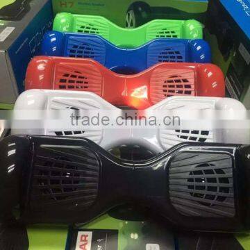 Popular Creative Scooter Shape Bluetooth Speaker, Portable Hoverboard TF Card Supported Bluetooth Speaker
