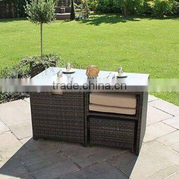 2017 Sigma Hot Sale Customized All Weather Antique Metal Resin Wicker Classic Coffee and Tea Set photo-2