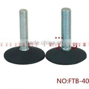 Stainless steel swivel levelers