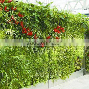 high quanlity large fake grass house use artificial plant wall