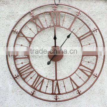 metal wall clock