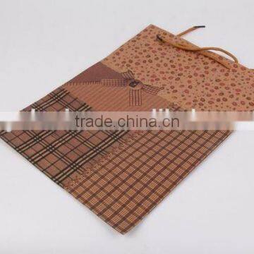 Printed Foldable Gift Bag / Retro Look Shopping Paper Bag photo-4