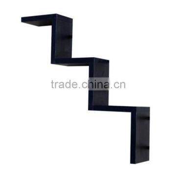 Wood Floating Shelf Home Wall Decor Wholesale Shelving Solution Ladder Type Shaped Wall Shelf photo-2