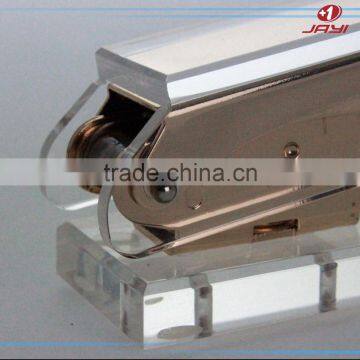 China Supplier Wholesale Hot Acrylic Luxury Stapler/ Acrylic Gold Office Book Binding Stapler