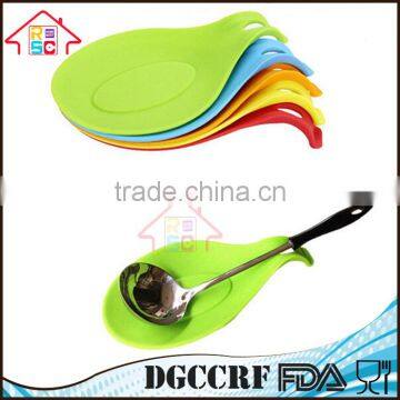 NBRSC High Temperature Silicone Spoon Pad for Food Grade Trivet Rest Heat Resistant photo-2