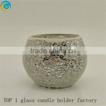 Mosaic votive candle holders wedding centerpieces for sale