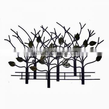 Tree metal wall art decoration