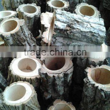 Natural Garden Decor Wood Planter Pots photo-3