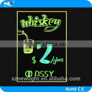 Wholesale Flashing Magic Led Writing Board / Glass Led Writing Board / Led Advertising Board photo-4