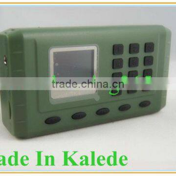 Bird decoy for hunting with timer and remote control