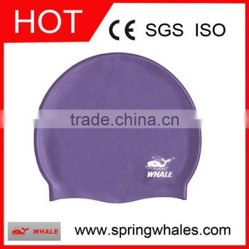 logo swim cap,purple swim caps,swim silicone cap