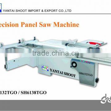 wood cutting panel saw SH6132TGO with Length of sliding table 3200x400mm and 4kw motor