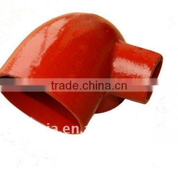 electrostatic spraying cast iron pipe fittings