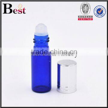 2017 Hot New Products Cosmetic 3ml Mini Blue Fragrance Perfume Bottle Roll on Silver Aluminum Cover Bottle Perfume photo-4