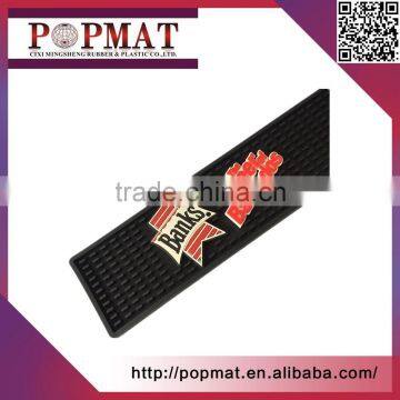 Soft Pvc Rubber Bar Mat With 3D Logo