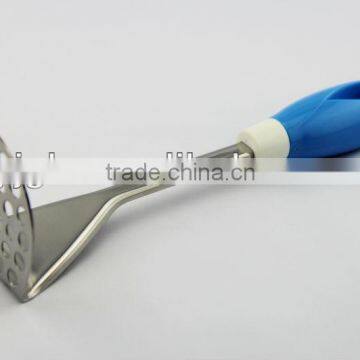 Top Sales 2014 New Design Stainless Steel Kitchenware Smooth Potato Masher photo-3