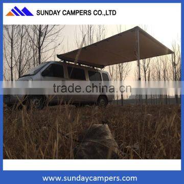 Offroad Waterproof Aluminum Frame 4WD Camping Car Side Awning