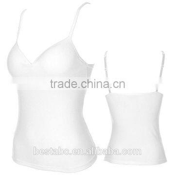 Newest Women Soft Molded Cup Padded Athletic Vest Sports Yoga Stretch Gym Fitness Vest photo-4