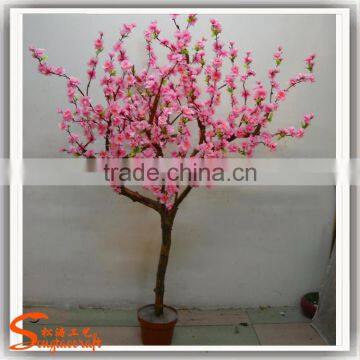 Simulation Hot Selling Artificial Cherry Tree Home Decoration Mini Silk Artificial Cherry Blossom Tree photo-4