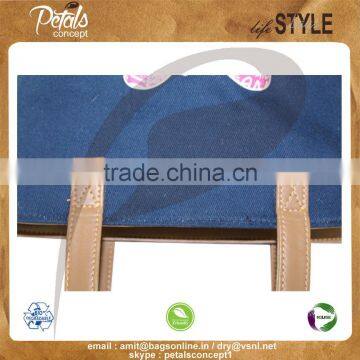 12 oz Dyed Canvas Tote Bag With Eva Padding & Inside Polyester Lining With PU Handle & Bottom With Top Zip Closure photo-6