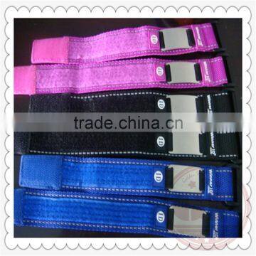 Customized Logo 12 Colors Elastic Fabric Bracelet For Kids photo-2