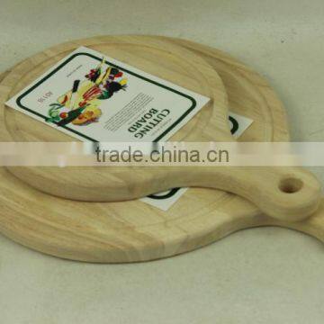 Handmade Wooden Plate Rounded Plate