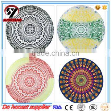 Factory Wholesale Price Women Round Beach Towel 2017 photo-4