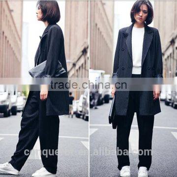 Longer Fashion Casual New Style Women Suit WM101 photo-3