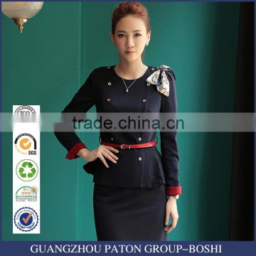 Ladies Traditional Black Colours Airline Polit Uniform