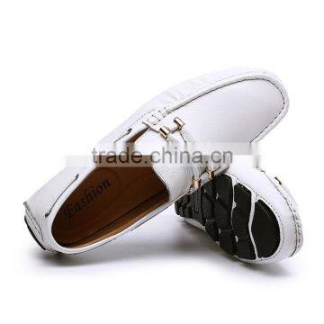 hot sell china brand men peas shoes casual fashion have sample with genuine leather, adults business casual shoes for men