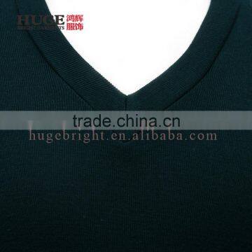 Soft Warm 100% Silk Kintted V Shape Cashmere Sweater Luxury photo-3