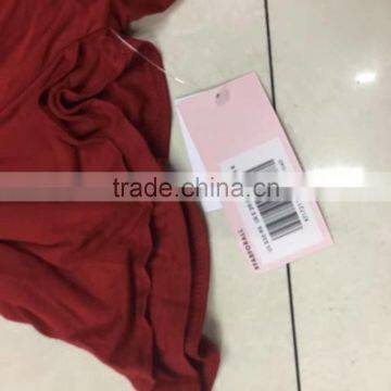 Yiwu Stock Fashion Wine Ladies Tops photo-6