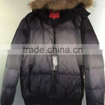 Men's down jacket garment stock outlet stock clothes factory stock clearance for sale