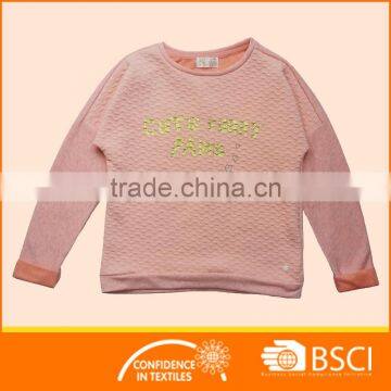 Customized Foil Printed Kids Round Hoodie Sweatshirts photo-3