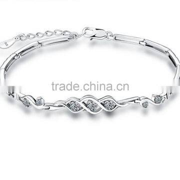 New design popular 925 silver watch bracelet