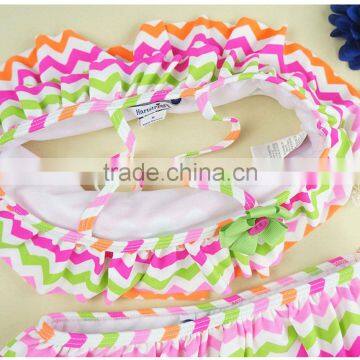 2pcs Latest Fashion Children's Swimwear Hot Sexy Photos Baby Girl Bikini Swimwear 2017 photo-5