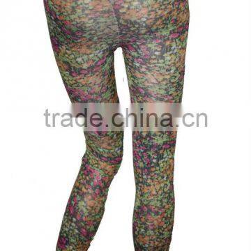 Digital Printed Nylon Leggings photo-2
