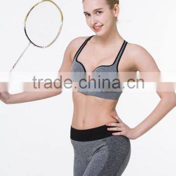 Last design custom blank running sports bra top