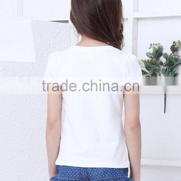 OEM Service New Design Children T-shirt Custom Girl's Printing T-shirt photo-6