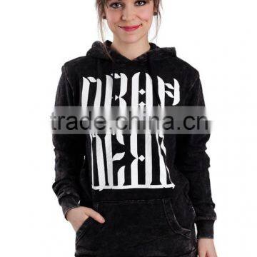 Wholesale Hoodie New Style Knit Fleecy Womens 100% Cotton Hoodie photo-4