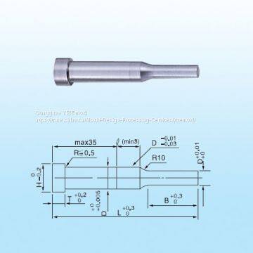 Mitsubishi EDM machining part/precision plastic mold components in China