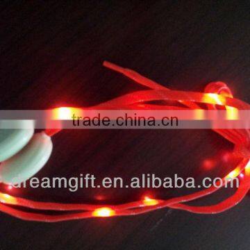 2015 New Model Real Nylon LED Shoe Laces Same as Normal Shoe Lace Flashing in the Night photo-2