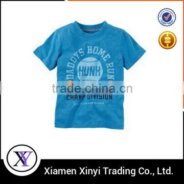 Factory Price Custom 100% cotton fashion summer boys t-shirt