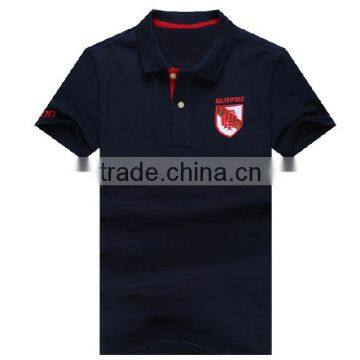 Trade Assurance Advertising Promotion Embroidery Polo Logo T Shirt photo-2