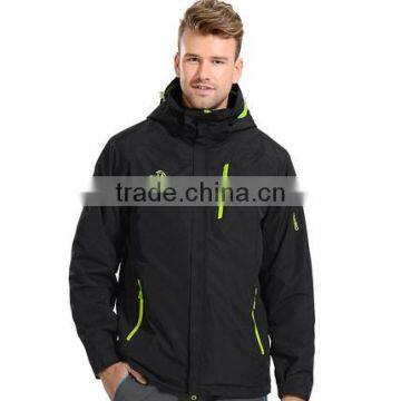 3 in 1 OEM/ODM Fashion Design Waterproof And Windproof Outdoor Jackets For Mens photo-2
