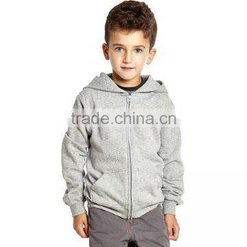 Bulk Children Jacket 60% Cotton 40% Polyester Design Your Own Fleece Zip Hoodie photo-6