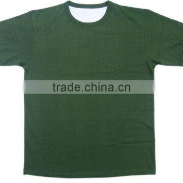 100% Cotton T-shirts With O NECK SHORT SLEEVES