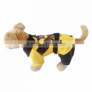 2016 Halloween pets Captain costume pet dog cosplay police clothes