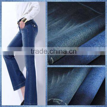 100% Cotton Breathable Slun Denim Jeans Fabric photo-3